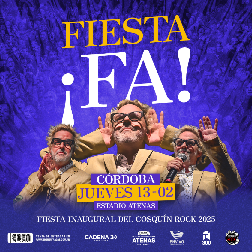 LA FIESTA ¡FA! LLEGA A CÓRDOBA🤩