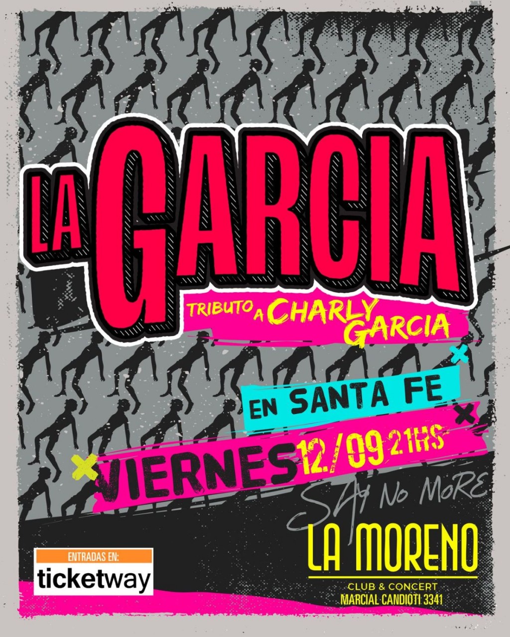 “LA GARCÍA” – TRIBUTO A CHARLY GARCÍA EN SANTA FE