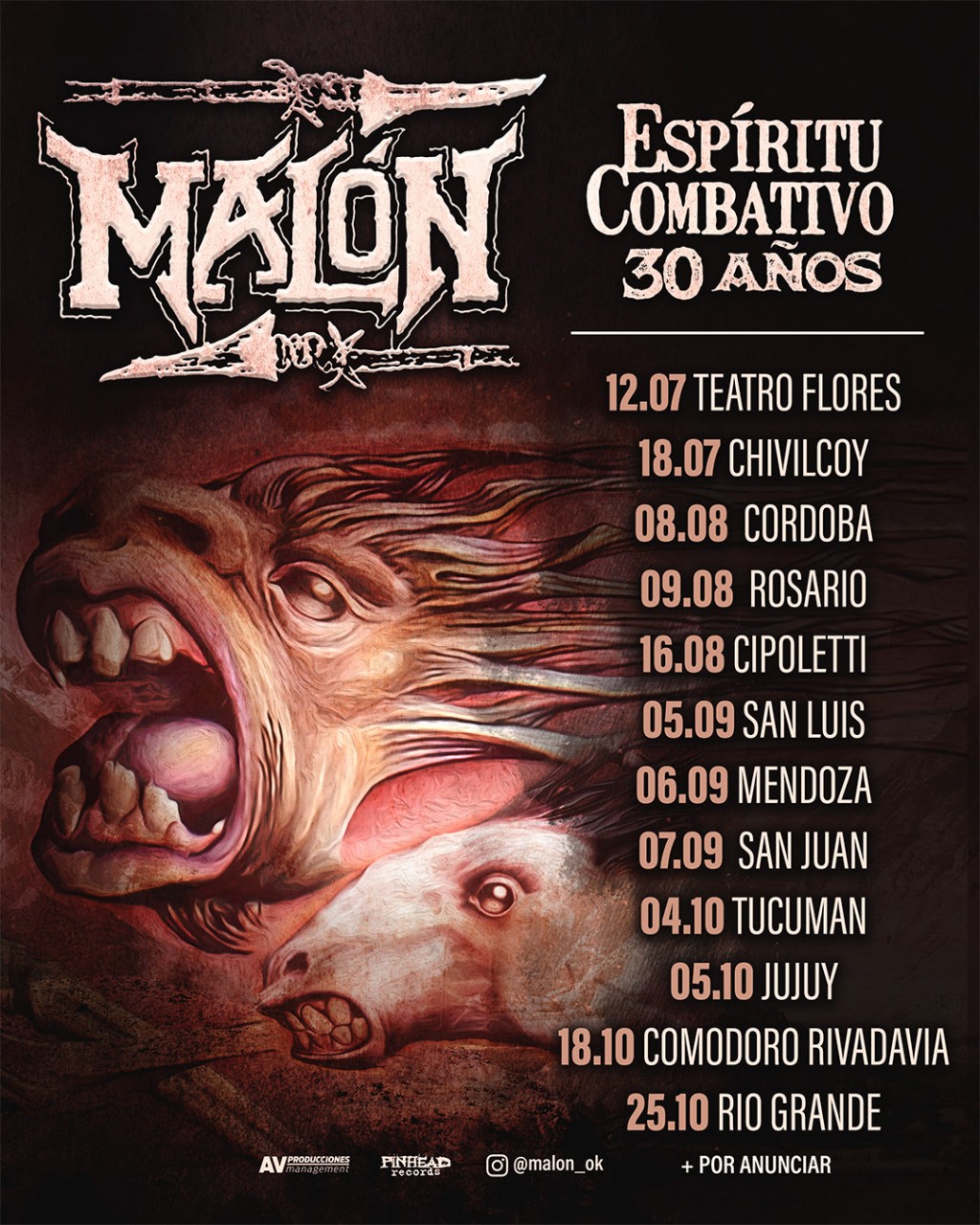 MALÓN CELEBRA LOS 30 AÑOS DE ESPÍRITU COMBATIVO