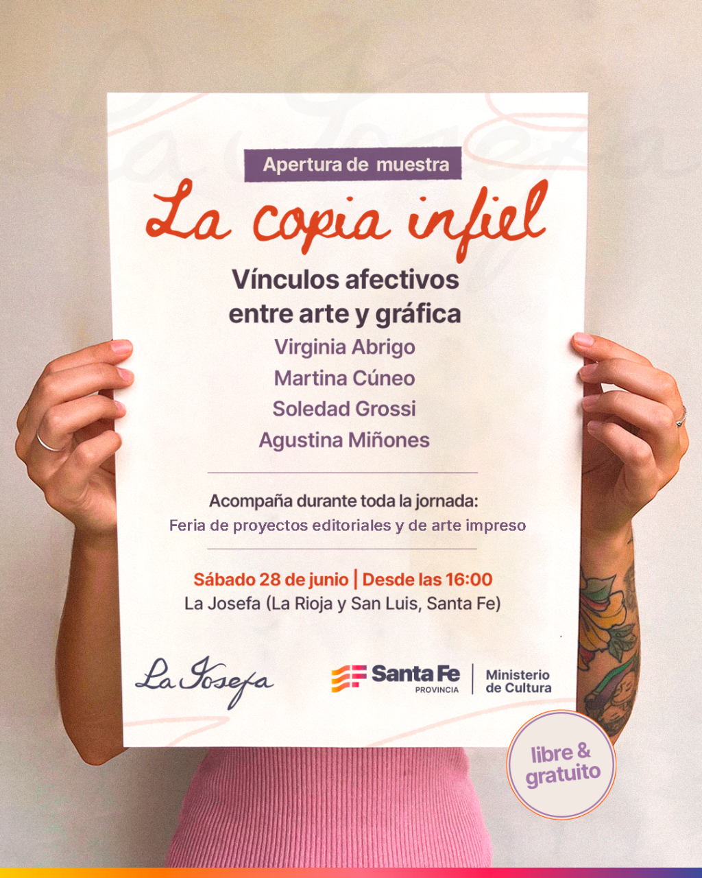 LA JOSEFA / Apertura de la muestra 