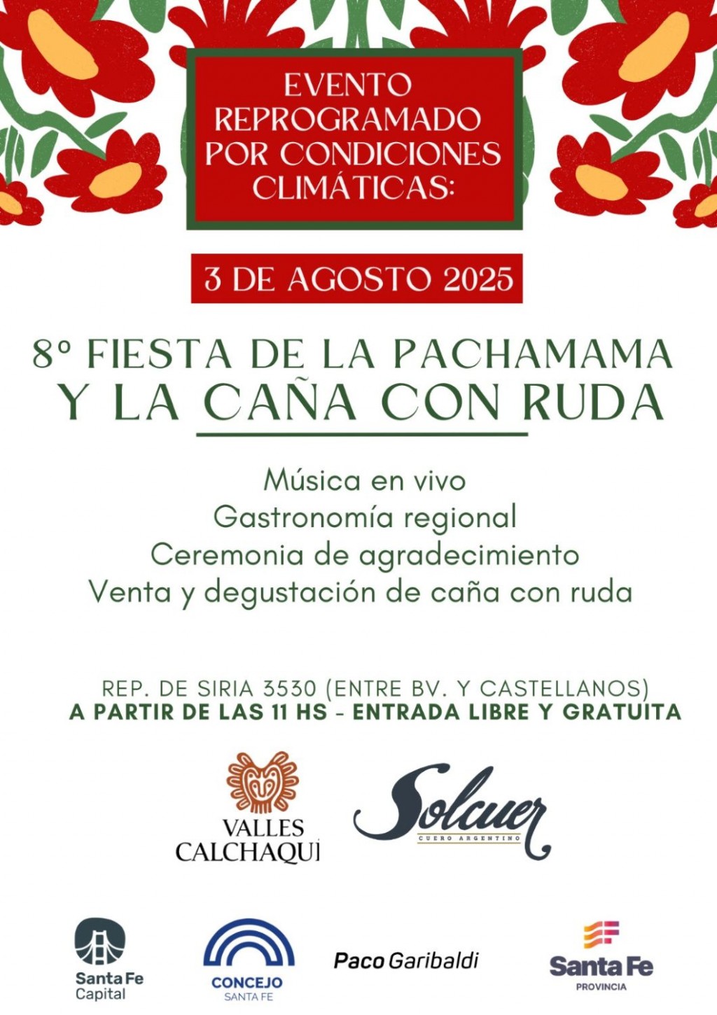 Fiesta de la Pachamama y la Caña con Ruda - Octava Edición