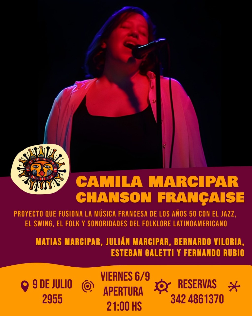 CAMILA MARCIPAR & CHANSO FRANCAISE 