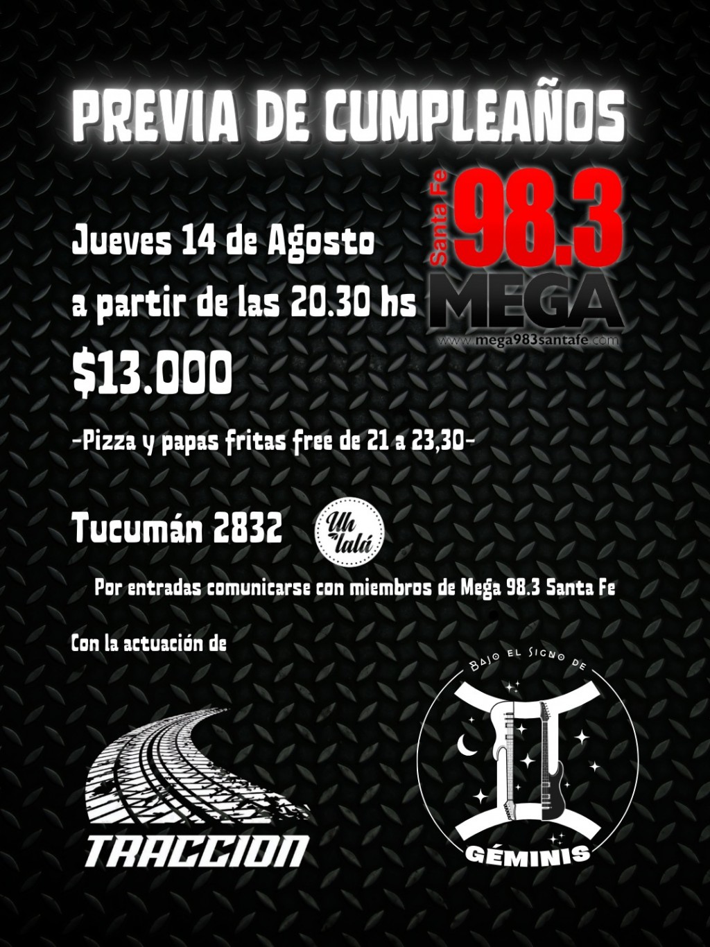 MEGA 98.3 SANTA FE despide los 24 años!!!!!!!!!!!