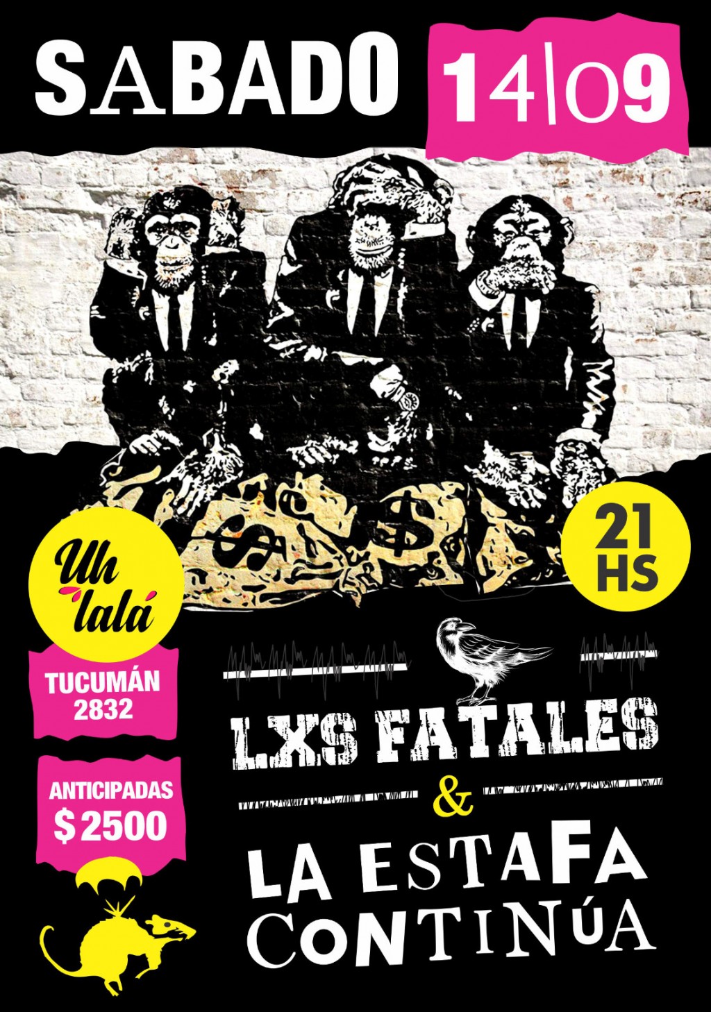 LXS FATALES - LA ESTAFA CONTINUA 