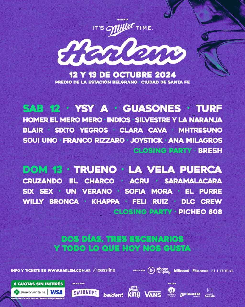 HARLEM FESTIVAL FALTA SOLO 1 MES !!!