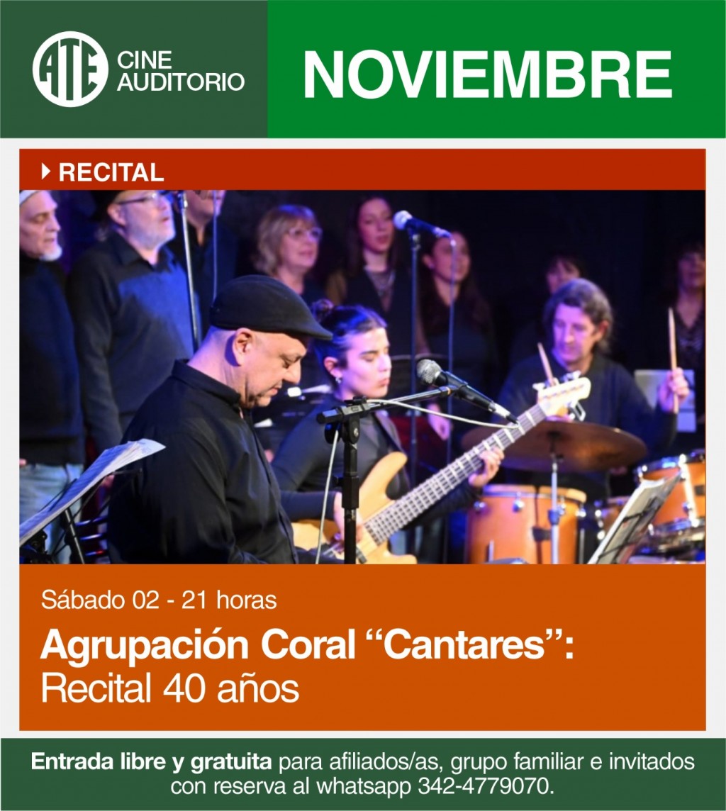 Agrupación Coral Cantares: Recital 40 años