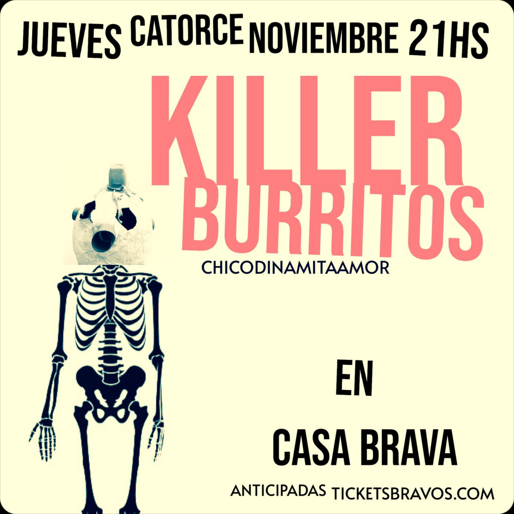 KILLER BURRITOS rockea en Rosario