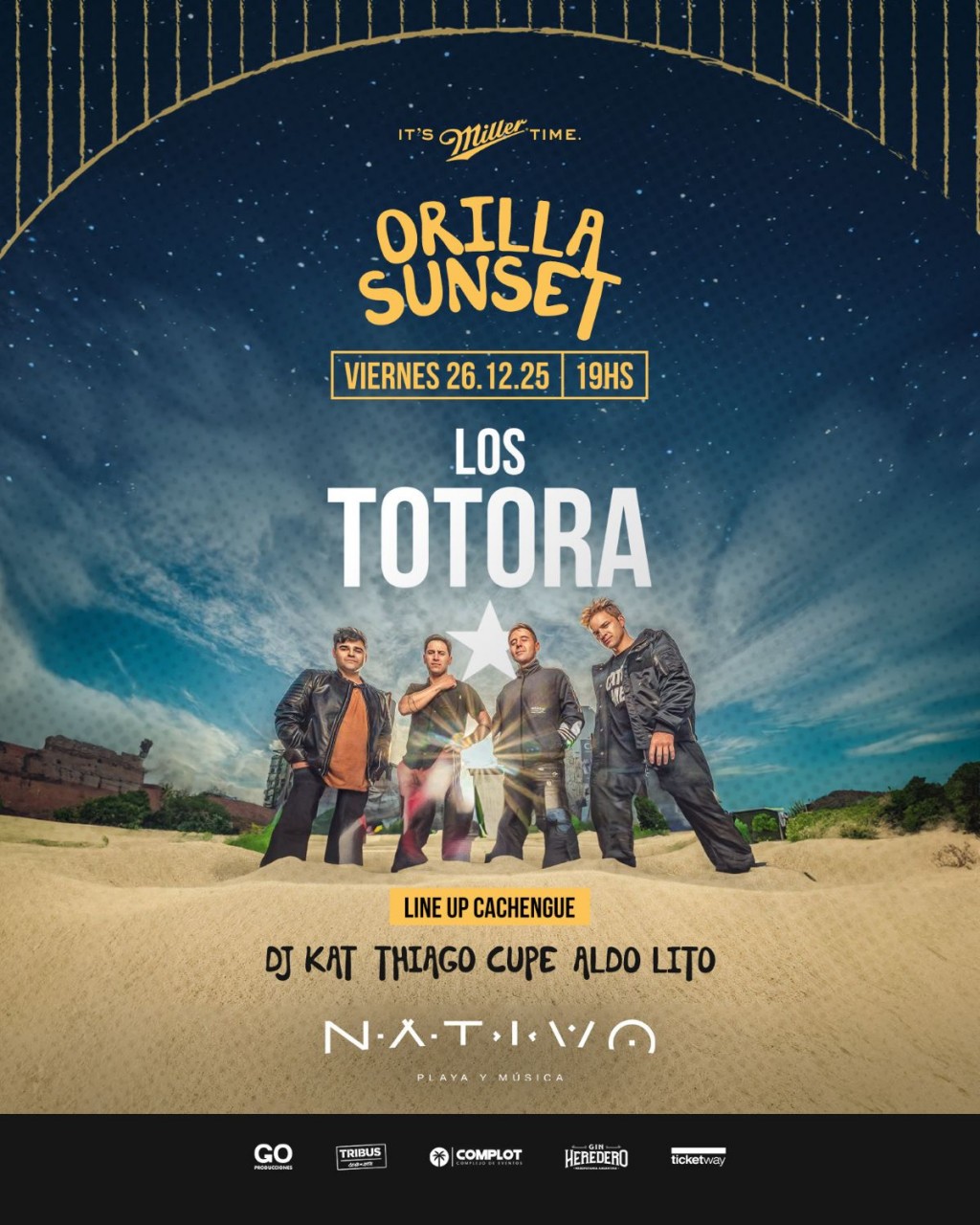 LOS TOTORA DESPIDEN EL AÑO EN SANTA FE CON UNA FIESTA INOLVIDABLE