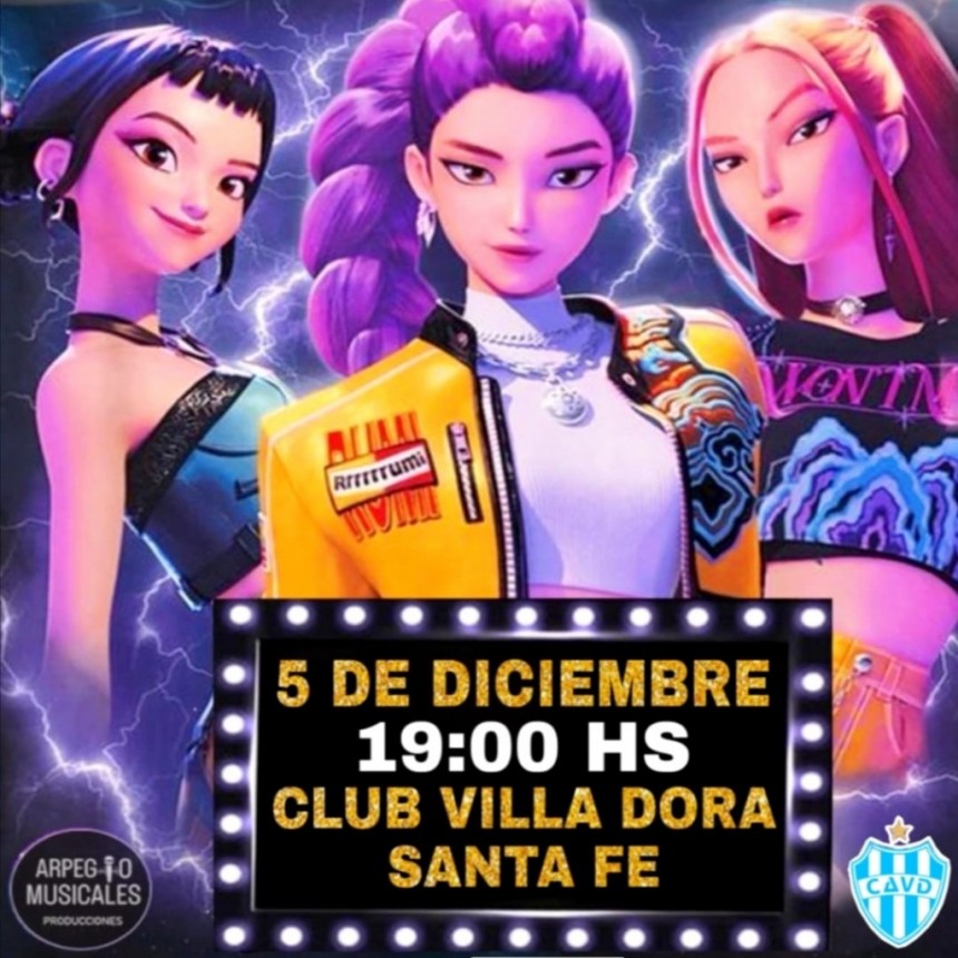 Cazadoras Doradas se presenta en Santa Fe